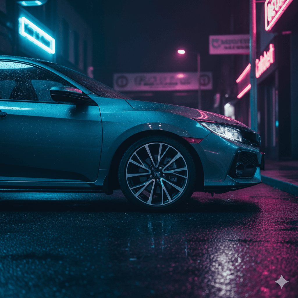 Honda Civic FK7 with Street Style Wheels